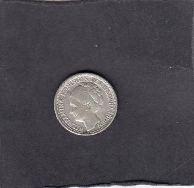 Beschrijving: 1/4 Gulden WILHELMINA